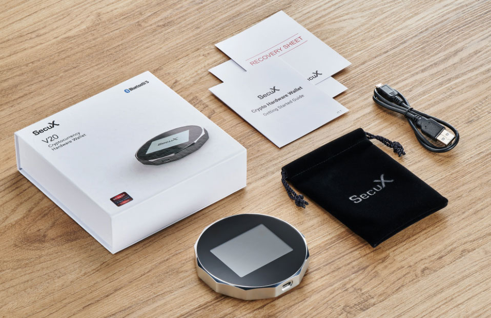 کیف پول سخت افزاری SecuX V20