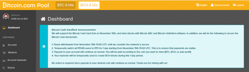 Bitcoin.com و هدایت کل هش به سوی بیت کوین کش ABC