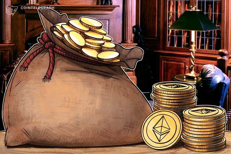 بیش از ۸۰ درصد از رمز ارز اتریوم (ETH) در ۷۵۷۲ آدرس نگهداری می شود