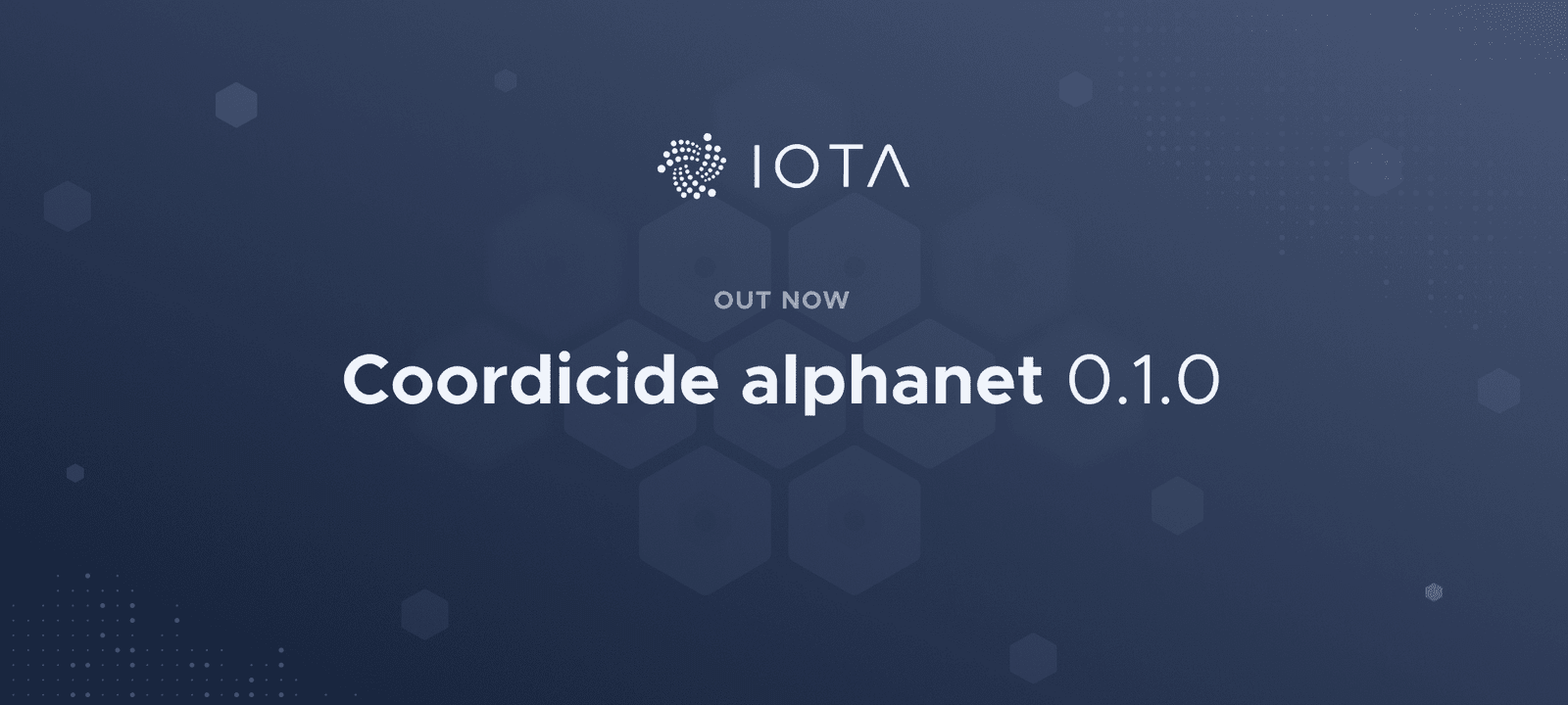 آیوتا نسخه‌ی ۰.۱.۰ از Coordicide alphanet را منتشر کرد