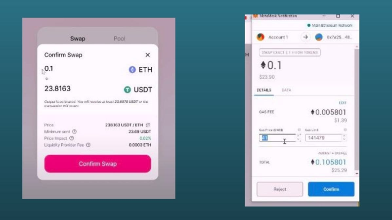 صرافی یونی سواپ uniswap