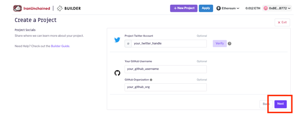 پیش نمایش پروفایل پروژه ایران انچیند